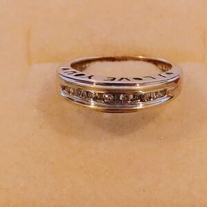 14K Yellow Gold & Diamond Ring